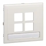 Thorsman CYB монтажная плата Х4 RJ-45 CYB-BK12 5970130, белая