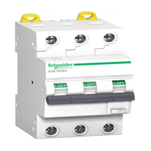 Дифавтомат Schneider Electric Acti9 3P 32А ( C ) 6 кА, 30 мА ( A ), A9D67332 (ШНАЙДЕР) Дифавтомат Schneider Electric Acti9 3P 32А ( C ) 6 кА, 30 мА ( A ), A9D67332 (ШНАЙДЕР)