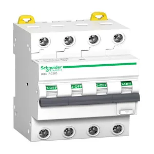 Дифавтомат Schneider Electric Acti9 4P 16А ( B ) 6 кА, 30 мА ( A ), A9D87416 (ШНАЙДЕР) Дифавтомат Schneider Electric Acti9 4P 16А ( B ) 6 кА, 30 мА ( A ), A9D87416 (ШНАЙДЕР)