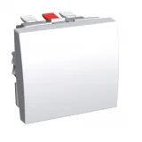 Переключатель 1-клавишный Schneider Electric ALTIRA, в кабель-канал монтаж, белый