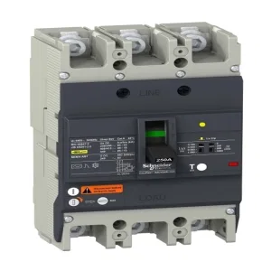 Силовой автомат Schneider Electric Easypact EZC 250, TM-D c диф защитой, 36кА, 3P, 225А (ШНАЙДЕР) Силовой автомат Schneider Electric Easypact EZC 250, TM-D c диф защитой, 36кА, 3P, 225А (ШНАЙДЕР)