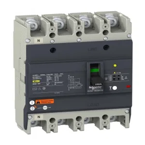 Силовой автомат Schneider Electric Easypact EZC 250, TM-D c диф защитой, 36кА, 4P, 160А (ШНАЙДЕР) Силовой автомат Schneider Electric Easypact EZC 250, TM-D c диф защитой, 36кА, 4P, 160А (ШНАЙДЕР)