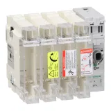 Schneider Electric TeSys GS2G4 - выключатель-разъединитель-предохранитель 63 А, 4P, размер 00C
