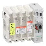 Рубильник с предохранителем Schneider Electric TeSys GS 200А 4P, B1, B2