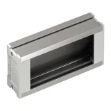 Schneider Electric ISM20421 OptiLine 45 Блок под розетки 4 x 45, алюминиевый, пустой