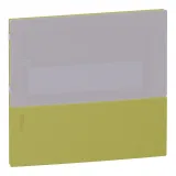 MINI PRAGMA фисташк. ПЕРЕДНЯЯ ПАНЕЛЬ ВСТРАИВ. ЩИТА С ДЫМЧ. ДВ. 1РЯД/4МОД,Италия