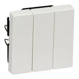 Schneider Electric MTN312619 клавиша тройная, полярно-белый