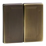 Schneider Electric MTN412543, клавиша двойная, античная латунь