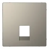 Schneider Electric MERTEN D-LIFE MTN4215-6050 (накладка для информационной розетки RJ12, никель)