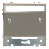 Schneider Electric Merten D-LIFE накладка на вывод кабеля MTN4540-6050, никель