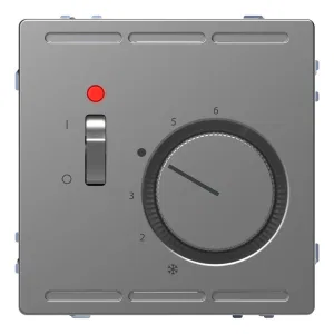 Schneider Electric MERTEN D-LIFE MTN5761-6036 термостат комнатный (нержавеющая сталь) (ШНАЙДЕР) Schneider Electric MERTEN D-LIFE MTN5761-6036 термостат комнатный (нержавеющая сталь) (ШНАЙДЕР)