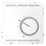 Schneider Electric MTN5763-6035, термостат комнатный, белый лотос
