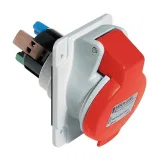Schneider Electric PKY16F435 — угловая розетка PratiKa для скрытой установки 16 А, 380-415 В, IP44