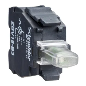 КОНТАКТ. БЛОК СО СВЕТОД., БЕЛЫЙ, 230В (ШНАЙДЕР) КОНТАКТ. БЛОК СО СВЕТОД., БЕЛЫЙ, 230В (ШНАЙДЕР)
