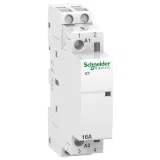Schneider Electric A9C22512 Acti 9 модульный контактор iCT, 16 А, 2 НО, 220 В AC