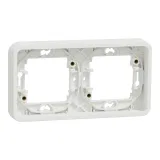 MUR39101 SE MUREVA S, РАМКА, 2-постовая, горизонтальная, БЕЛЫЙ, IP55