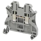 Schneider Electric NSYTRV22 - проходная винтовая клеммная колодка, 1 полюс, 2 точки, серый