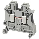 Schneider Electric Linergy TR NSYTRV62 клеммник винтовой проходной 6 мм², серый